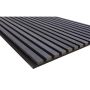 AKUSTIKPANEL FIBROTECH BASIC 22X605X2440MM SVART EK 