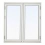 FÖNSTER SVENSKA FÖNSTER SIDOHÄNGT F2 2-GLAS FRITID 14X13 VIT