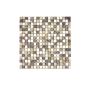 MOSAIK SQUARE CASTANAO/BIANCO 30,5X30,5CM PRIS PER ARK