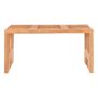 BÄNK HOUSE NORDIC ELLA TEAK 90X49X30CM BRUN
