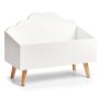 FÖRVARINGSLÅDA ZELLER FÖR BARN CLOUD VIT 58X28X45 CM