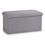 FÖRVARINGSLÅDA ZELLER SITTLÅDA GRÅ 70X35X35 CM