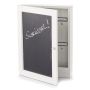 NYCKELSKÅP ZELLER BLACKBOARD MDF 22X30 CM