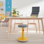BALANSSTOL LEITZ ERGONOMISK SITTA-STÅ GUL