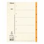 PÄRMREGISTER ESSELTE A4 1-5 ORANGE 