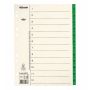 PÄRMREGISTER ESSELTE A4 1-12 GRÖN 