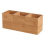 FÖRVARINGSLÅDOR BAMBU 4-PACK