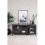 TV-BÄNK VENTURE HOME ACERO 120X58X48CM SVART