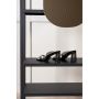 KLÄDSTÄLLNING VENTURE HOME CLASSE M. HYLLOR OCH SPEGEL SVART
