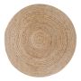 JUTEMATTA OLIVIA Ø90CM NATUR  