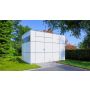 FÖRRÅD BERTILO HPL 2 ANTRACIT/VIT 7,9M²