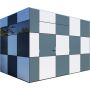 FÖRRÅD BERTILO HPL 2 ANTRACIT/VIT 7,9M²