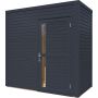 ATTEFALLSHUS BERTILO CUBUS 1 ANTRACIT 2,7M²