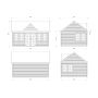 STUGA PALMAKO CLAUDIA 19,4M² 