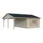 STUGA PALMAKO IRENE MED CARPORT 19,0+16,2M²