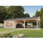STUGA PALMAKO IRENE MED CARPORT 19,0+33,2M²