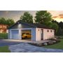 DUBBELGARAGE PALMAKO ANDRE MED TAKSKJUTPORT 44,7M²