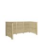 AVFALLSSKJUL PLUS PLANK PROFIL 294X97X108CM TRYCKIMPREGNERAD