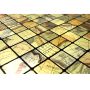 MOSAIK WELSCHEIT SJÄLVHÄFTANDE WORLDMAP GULD 2,5X2,5 CM PRIS PER ARK
