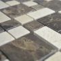 MOSAIK WELSCHEIT STEN MIX BRUN/BEIGE 30,5X30,5CM PRIS PER ARK