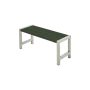 BÄNK PLUS CAFÉ 127X45X38CM GRÖN 