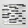 MOSAIK SJÄLVHÄFTANDE VINYL MIDNIGHT MARBLE 0,24M²/KRT