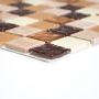 MOSAIK WELSCHEIT SJÄLVHÄFTANDE SQUARE BEIGE/BRUN 30X30CM PRIS PER ARK
