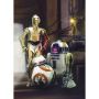 FOTOTAPET STAR WARS THREE DROIDS