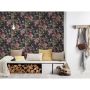 TAPET A.S. CREATION DREAM FLOWERY FLOWERS SVART 38178-1