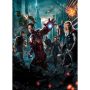 FOTOTAPET KOMAR AVENGERS MOVIE 184X254CM