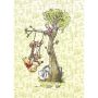 FOTOTAPET KOMAR WINNIE THE POOH IN THE WOOD 200X280CM