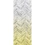 FOTOTAPET KOMAR HERRINGBONE YELLOW PANEL 100X250CM