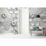 FOTOTAPET KOMAR HEXAGON CONCRETE 400X250CM