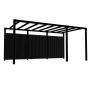 PERGOLA PLUS ARCADE MODELL 6 STAKET 486X256X217CM