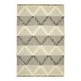 MATTA AROSA BEIGE/SVART 160X230CM