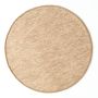 GOLVMATTA MATTBOLAGER RABAT BEIGE Ø80CM