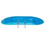 FAMILJEPOOL SWIM & FUN NEDGRÄVD SET OVAL 30000L 800X400X120M