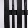 VINDSKYDD NORDIC FENCE SENSE GRUNDMÅLAD 180X180CM SVART                   