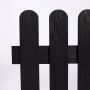 STAKET NORDIC FENCE FYN GRUNDMÅLAD 180X80CM SVART                               