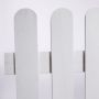 STAKET NORDIC FENCE FYN GRUNDMÅLAD 180X80CM VIT                               