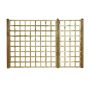VINDSKYDD NORDIC FENCE SERENE TRYCKIMPREGNERAT 83X180CM