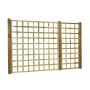 VINDSKYDD NORDIC FENCE SERENE TRYCKIMPREGNERAT 83X180CM