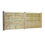 VINDSKYDD NORDIC FENCE SOLID TRYCKIMPREGNERAT 180X150CM                                 