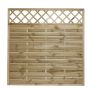 VINDSKYDD NORDIC FENCE SOLID TRYCKIMPREGNERAT 180X180CM                           