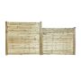 VINDSKYDD NORDIC FENCE BASE TRYCKIMPREGNERAT 180X150CM                         