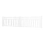 STAKET NORDIC FENCE TENDENS GRUNDMÅLAD 180X90CM VIT