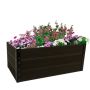 PLANTERINGSLÅDA HORTUS KOMPOSIT 36X44X46CM SVART                        