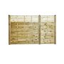VINDSKYDD NORDIC FENCE STRAIGHT TRYCKIMPREGNERAT 180X180CM          