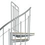 SPIRALTRAPPA ATRIUM SOLO GRÅ Ø120CM