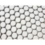 MOSAIK PENNY ROUND UNI WHITE MATTE PRIS PER ARK